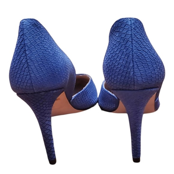Ava & Aiden Snakeskin Pattern D'Orsay Heels Size 40 EU (9.5 US) - Picture 4 of 7